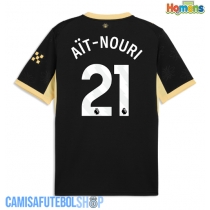 Camisa de time de futebol Manchester City Rayan Ait-Nouri #21 Replicas 2º Equipamento 2026-27 Manga Curta